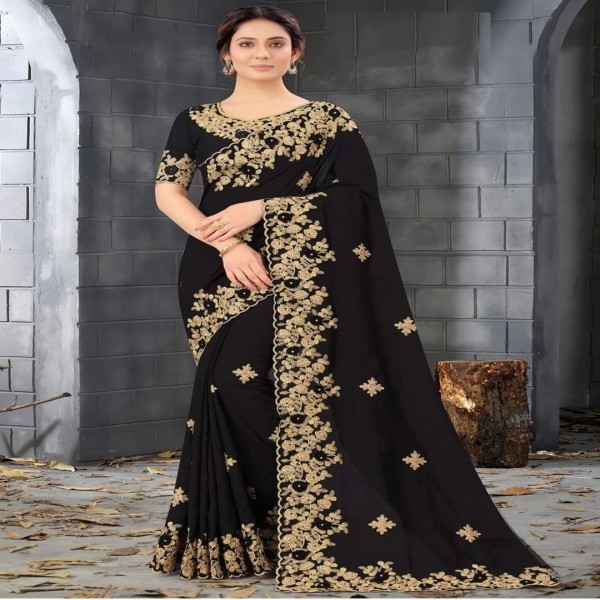 Latest Designer Georgette Saree S-109