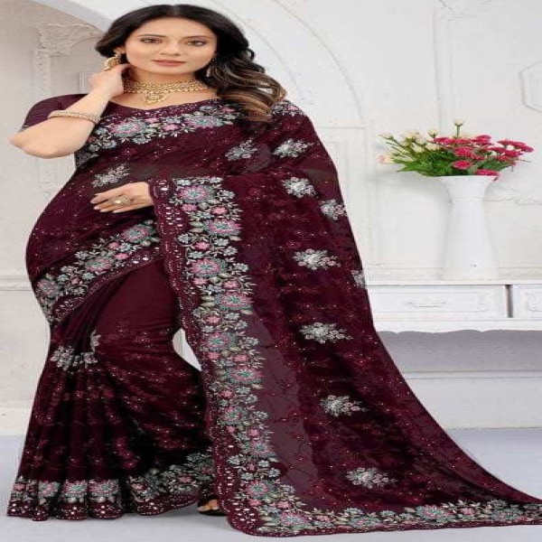 Latest Designer Georgette Saree S-121