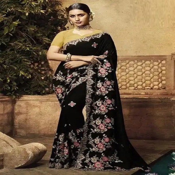 Latest Designer Georgette Saree S-123