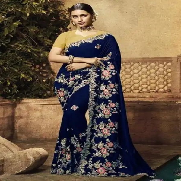 Latest Designer Georgette Saree S-124