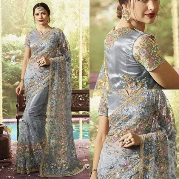 Latest Designer Georgette Saree S-146