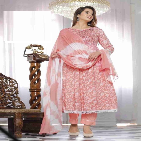 Exclusive Cotton Skin Print High Quality Three Piece For Women - 3 Pice Dress 02 (Copy)