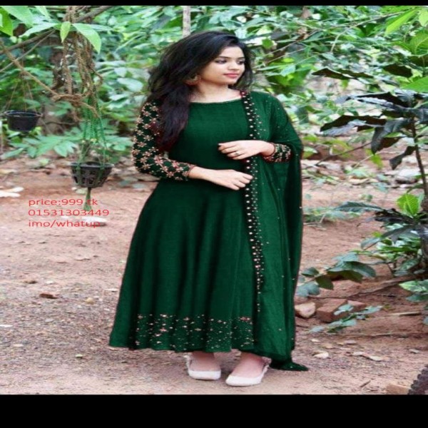 Georgette Embroidary Party Wear three peace 130